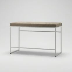 Bank, Weiß / Taupe Samt -Gubi || Hay || &Tradition Verkäufe department bank wei 103