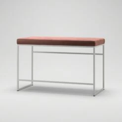 Bank, Weiß / Rost Samt -Gubi || Hay || &Tradition Verkäufe department bank wei 108