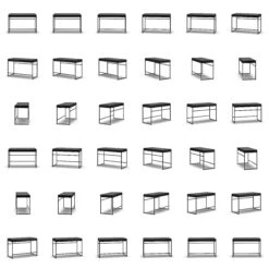 Bank, Schwarz / Schwarz Leder 11 Bank, Schwarz / Schwarz Leder -Gubi || Hay || &Tradition Verkäufe department bank wei 52