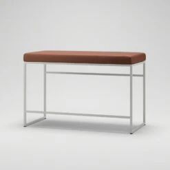 Bank, Weiß / Braun Leder 8 Bank, Weiß / Braun Leder -Gubi || Hay || &Tradition Verkäufe department bank wei 72