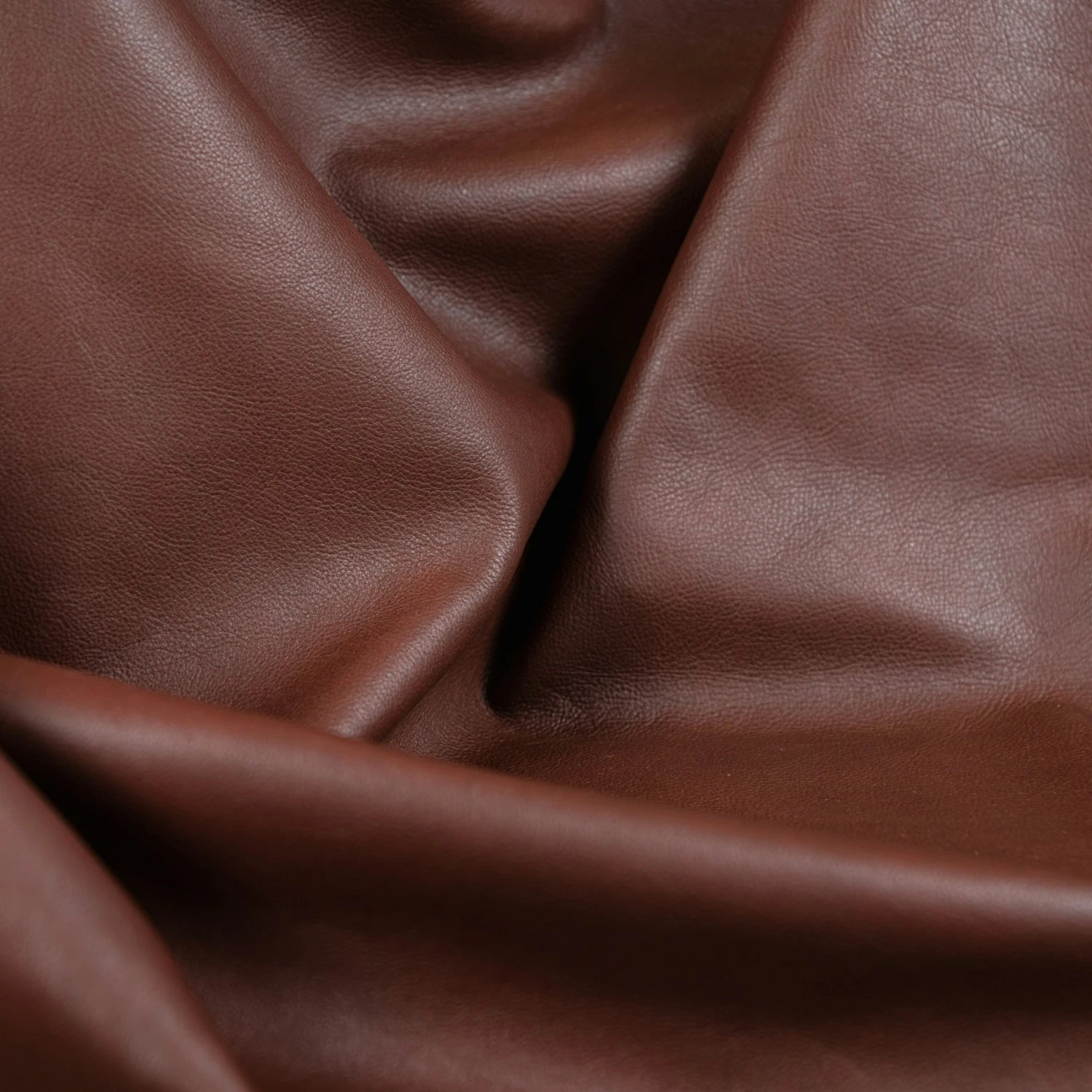 Bank, Weiß / Braun Leder 4 Bank, Weiß / Braun Leder – Bild 4