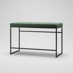 Bank, Schwarz / Grün Samt -Gubi || Hay || &Tradition Verkäufe department bank wei 93