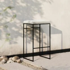 Barhocker Outdoor Ohne Rückenlehne 76 Cm, Silver Grey -Gubi || Hay || &Tradition Verkäufe department barhocker outdoor ohne ruckenlehne sunbrella 45