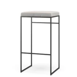 Barhocker Outdoor Ohne Rückenlehne 76 Cm, Flanelle