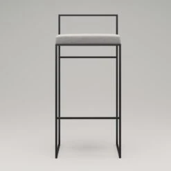 Barhocker Mit Rückenlehne Outdoor 90 Cm, Flanelle -Gubi || Hay || &Tradition Verkäufe department barhocker outdoor sunbrella mit ruckenlehne 42