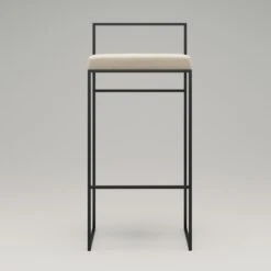 Barhocker Mit Rückenlehne Outdoor 90 Cm, Canvas -Gubi || Hay || &Tradition Verkäufe department barhocker outdoor sunbrella mit ruckenlehne 54