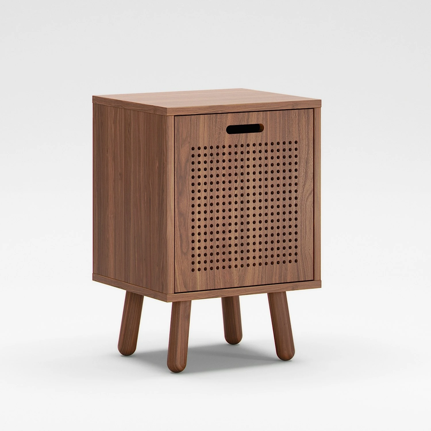 Ray Nachttisch, Walnussfarben 3 Ray Nachttisch, Walnussfarben – Bild 3