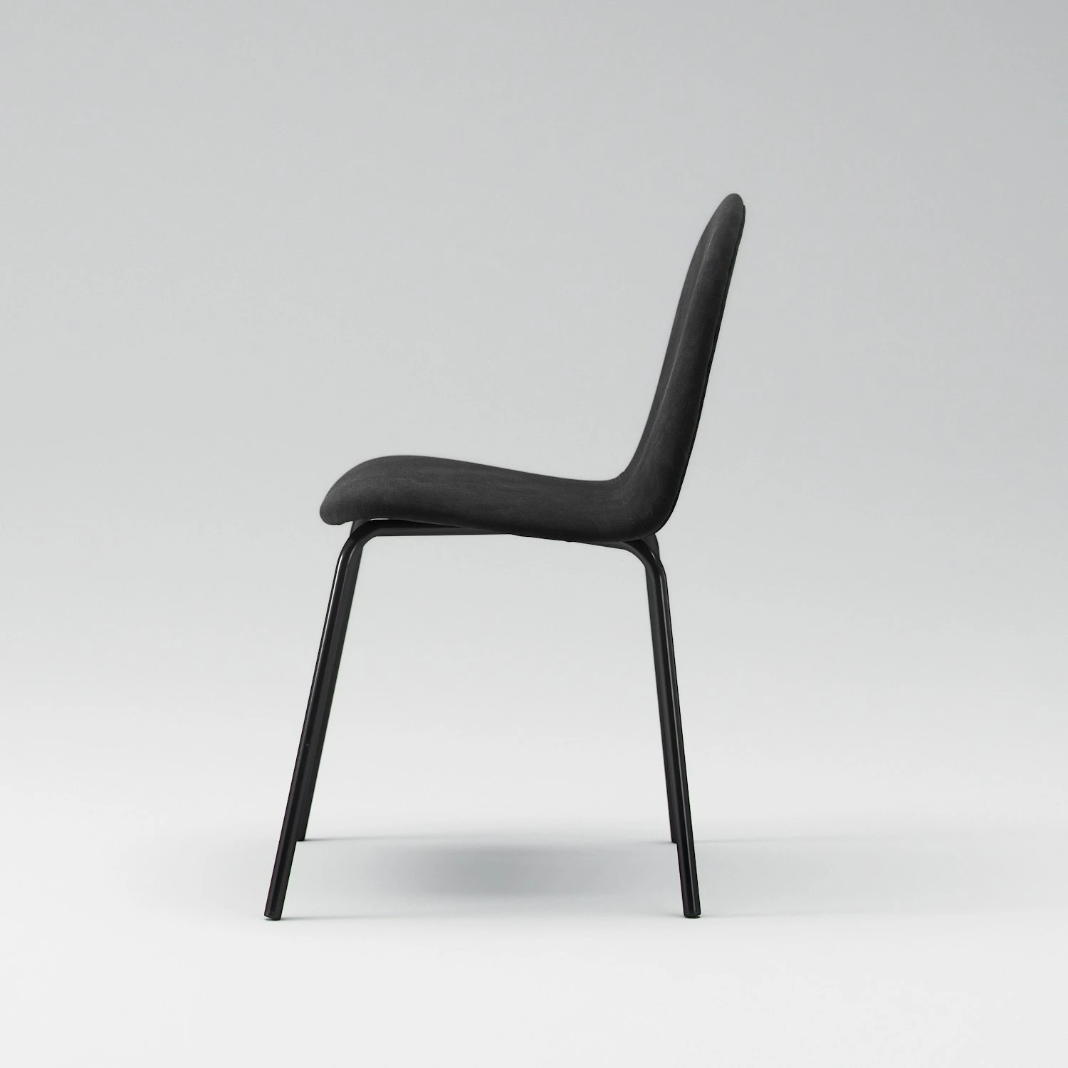 Uni Stuhl, Schwarz 4 Uni Stuhl, Schwarz – Bild 4