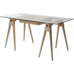 Design House Stockholm Arco Schreibtisch, Helles Holz