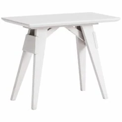 Design House Stockholm Arco Small Side Table, White Grey