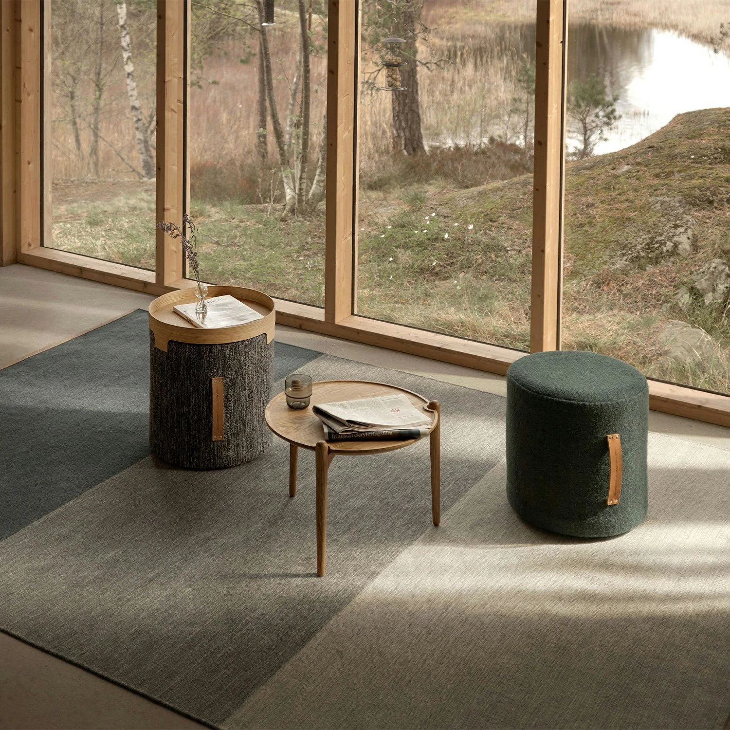 Design House Stockholm Björk Hocker Hoch, Hellgrau 5 Design House Stockholm Björk Hocker Hoch, Hellgrau – Bild 5