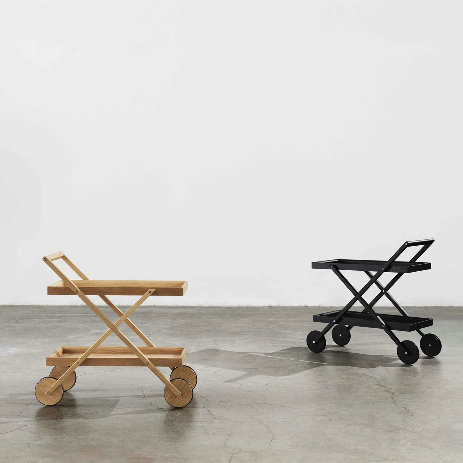 Design House Stockholm Exit Servierwagen, Schwarz 6 Design House Stockholm Exit Servierwagen, Schwarz – Bild 6