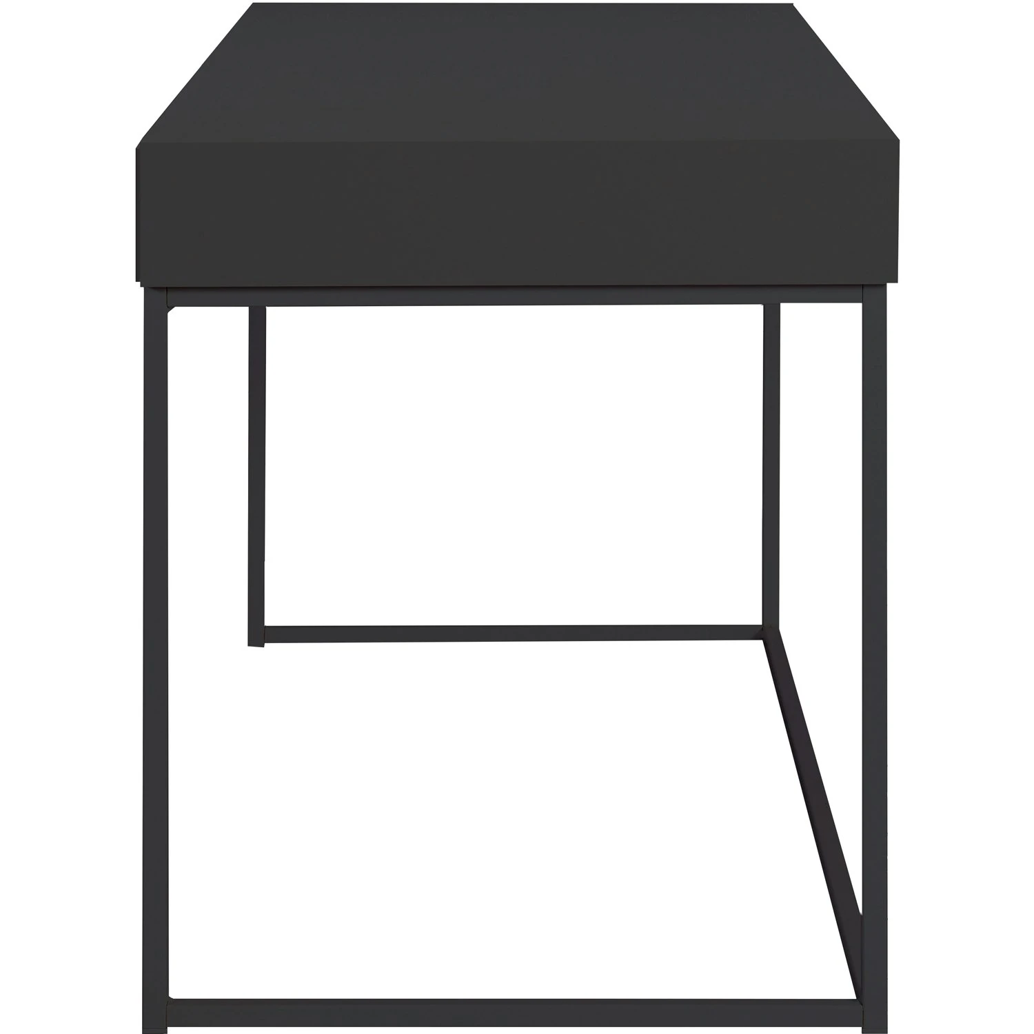 Cube Schreibtisch 120x60x75 Cm, Schwarz 2 Cube Schreibtisch 120x60x75 Cm, Schwarz – Bild 2