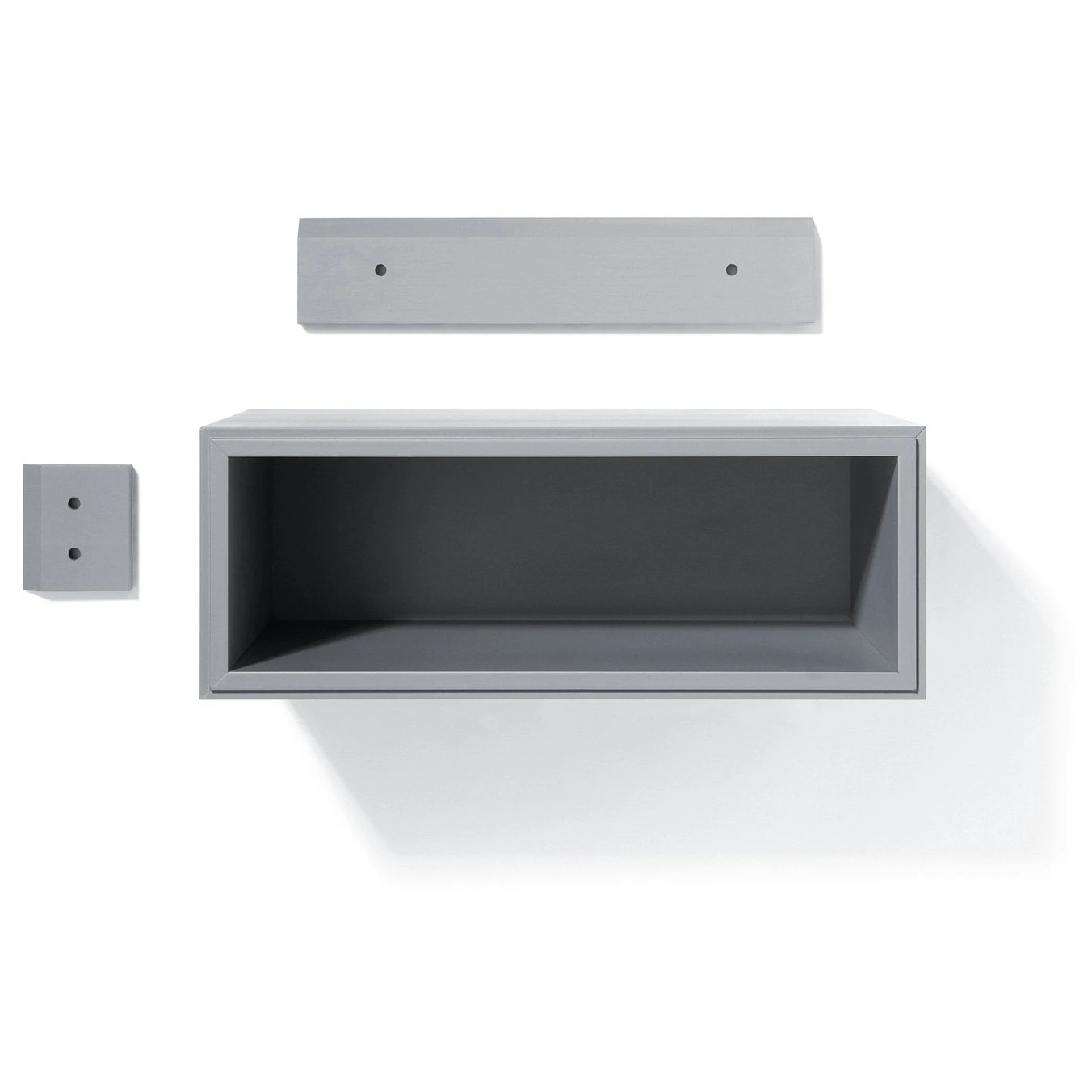 Edge Air Nachttisch, Grau 1 Edge Air Nachttisch, Grau