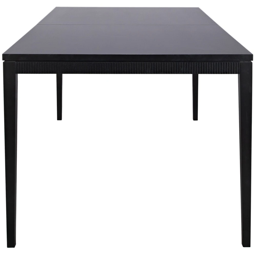 Line Esstisch 200x100x76, Schwarz 3 Line Esstisch 200x100x76, Schwarz – Bild 3