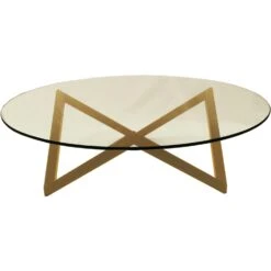 Sirius Couchtisch Ø120x38, Geölte Eiche