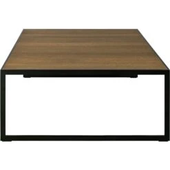 Square Kaffeetisch, 102x102 Cm, Schwarz/Burned Walnut -Gubi || Hay || &Tradition Verkäufe englesson square 2000 tisch glas 34