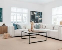 Square Kaffeetisch, 102x102 Cm, Schwarz/Burned Walnut -Gubi || Hay || &Tradition Verkäufe englesson square 2000 tisch glas 47