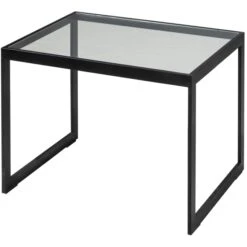 Square Beistelltisch 56x41x43 Cm, Schwarz/In Schwarzer Eiche -Gubi || Hay || &Tradition Verkäufe englesson square 2000 tisch glas 8