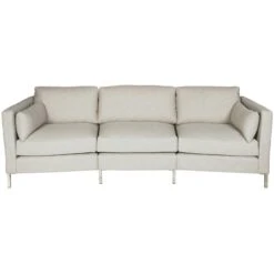 Wave Sofa 3-Sitzer Curved LC Pk1, Nolita Flint 11