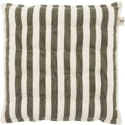 Ernst Sitzpolster Grün/Beige 40x40 Cm