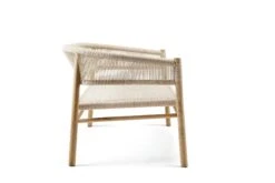 Kilt Sofa 2-Sitzer, Teak / Sand -Gubi || Hay || &Tradition Verkäufe ethimo kilt 2 seater sofa 3