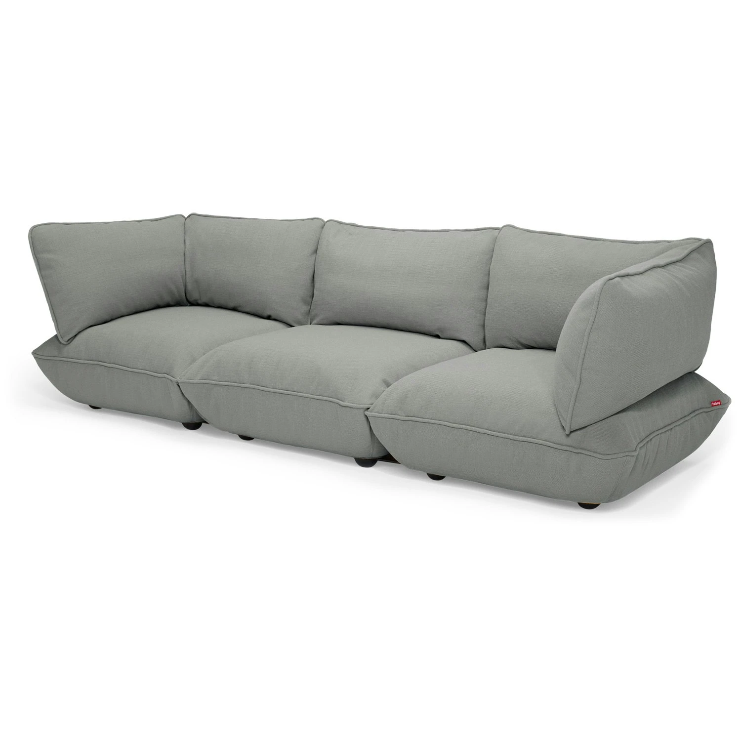 Fatboy Sumo Grand Sofa, Mouse Grey 3 Fatboy Sumo Grand Sofa, Mouse Grey – Bild 3