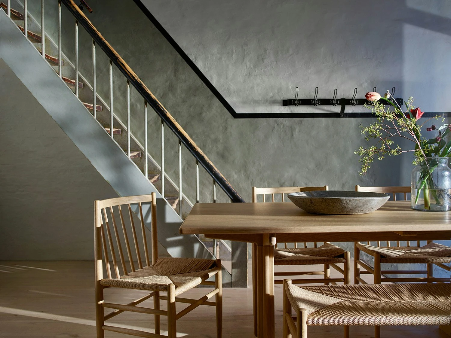 C64 Shaker Dining Table Oiled Oak, 180 Cm 3 C64 Shaker Dining Table Oiled Oak, 180 Cm – Bild 3