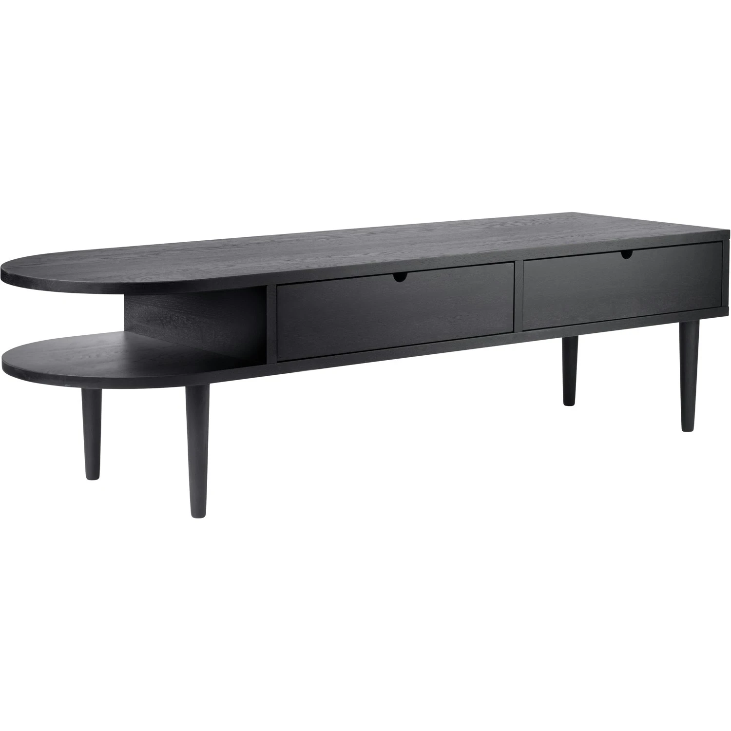 F24 Radius Bench 145 Cm, Black Oak 2 F24 Radius Bench 145 Cm, Black Oak – Bild 2