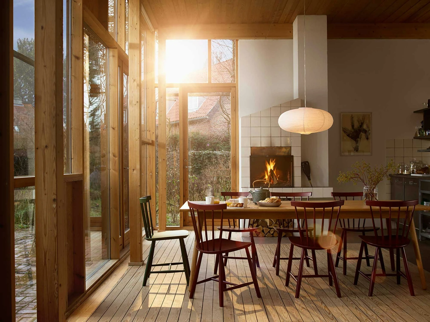 J46 Stuhl, Bottle Green 5 J46 Stuhl, Bottle Green – Bild 5