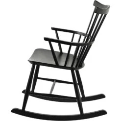 J52G Rocking Chair, Black 7 J52G Rocking Chair, Black -Gubi || Hay || &Tradition Verkäufe fdb mbler j52g rocking chair 4