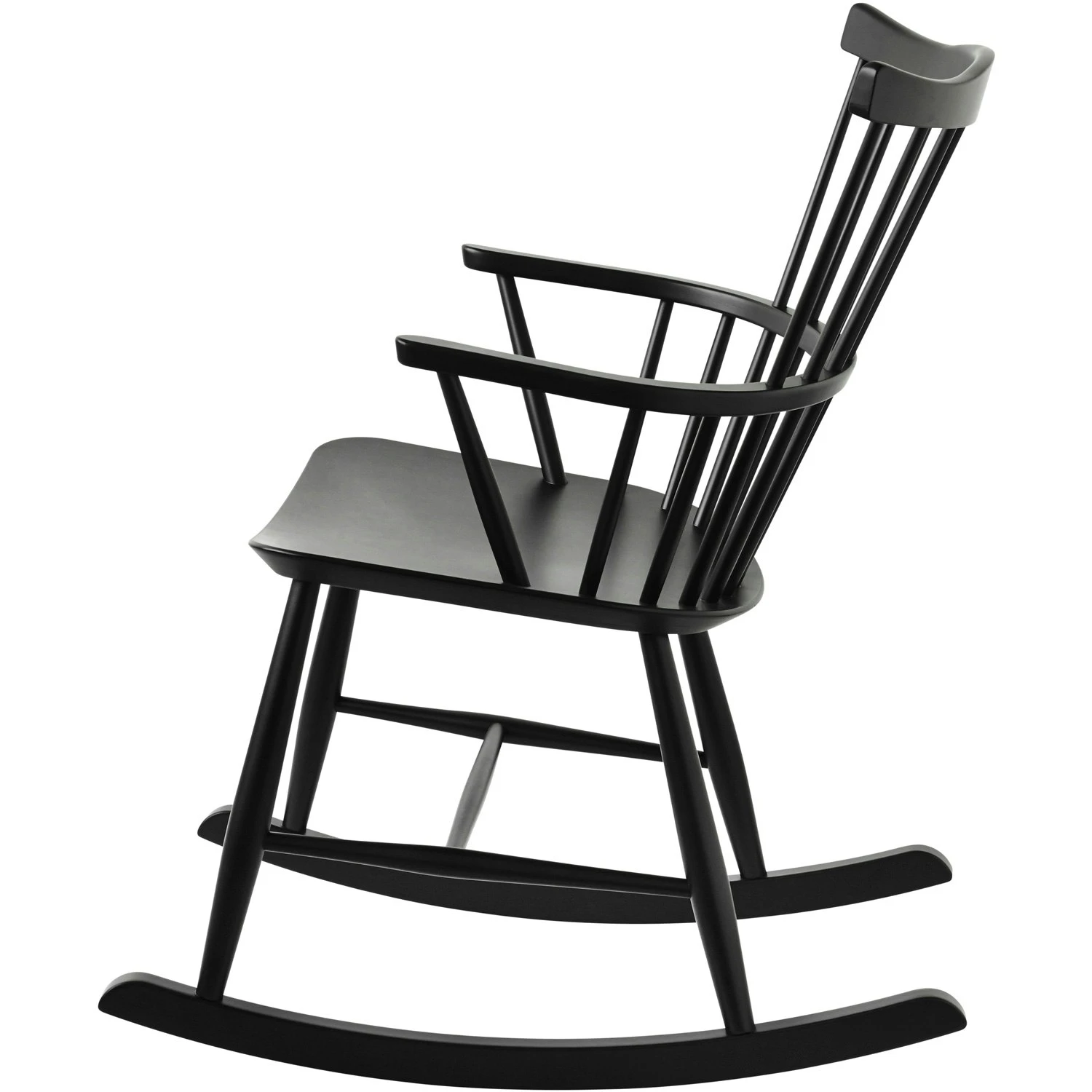 J52G Rocking Chair, Black 3 J52G Rocking Chair, Black – Bild 3