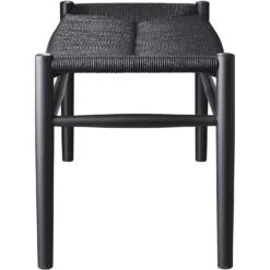 J83B Bench, Black Painted / Seat Black 5 J83B Bench, Black Painted / Seat Black -Gubi || Hay || &Tradition Verkäufe fdb mbler j83b bench 10