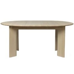 Ferm LIVING Bevel Extend. X1 Tisch, White Oiled Beech
