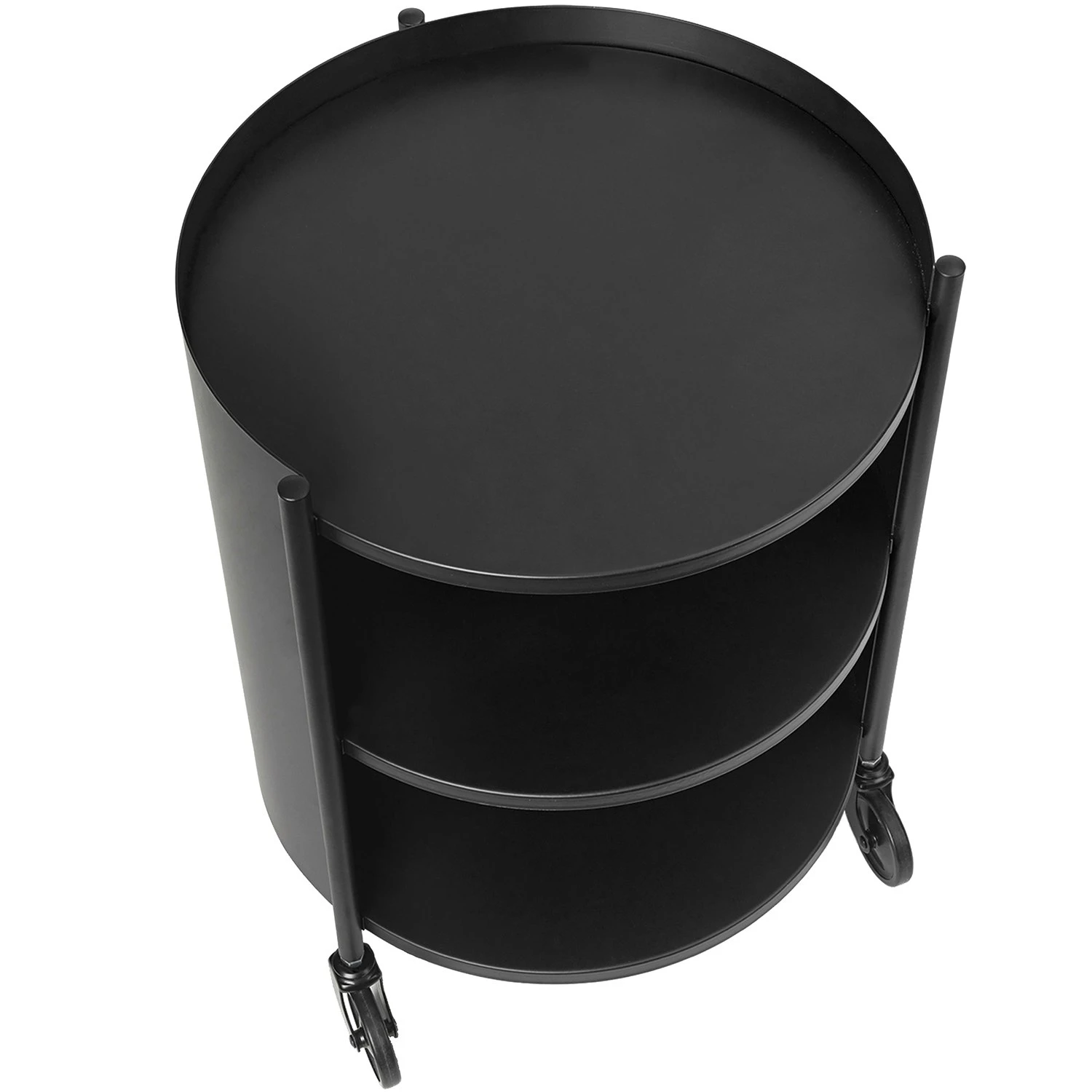 Ferm LIVING Eve Beistelltisch, Schwarz 2 Ferm LIVING Eve Beistelltisch, Schwarz – Bild 2