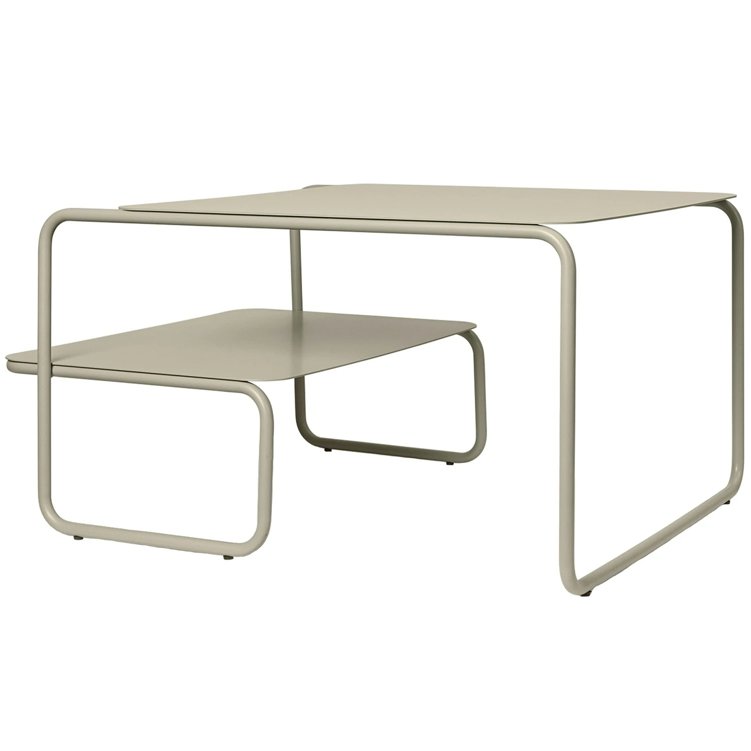 Ferm LIVING Level Kaffeetisch 79x60 Cm, Cashmere 2 Ferm LIVING Level Kaffeetisch 79x60 Cm, Cashmere – Bild 2