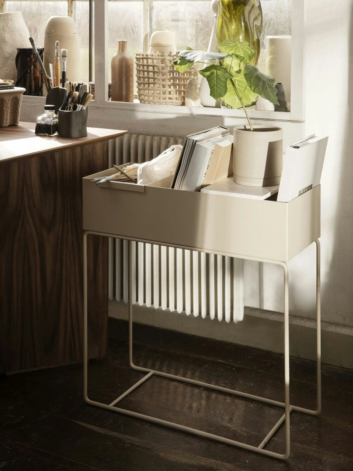 Ferm LIVING Plant Box Blumenkasten 60x65 Cm, Cashmere 2 Ferm LIVING Plant Box Blumenkasten 60x65 Cm, Cashmere – Bild 2