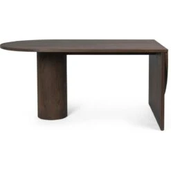 Ferm LIVING Pylo Tisch 100x160 Cm, Dunkel Gebeizte Eiche