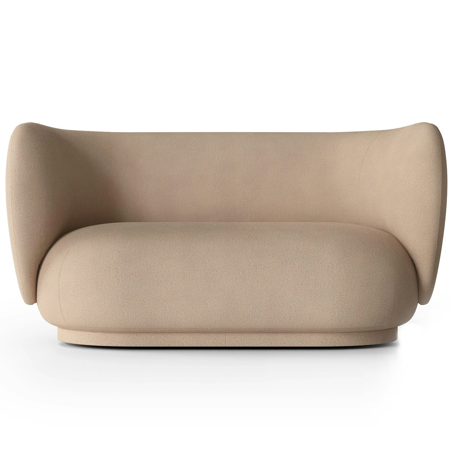 Ferm LIVING Rico Brushed 2-Sitzer-Sofa, Sand 1 Ferm LIVING Rico Brushed 2-Sitzer-Sofa, Sand