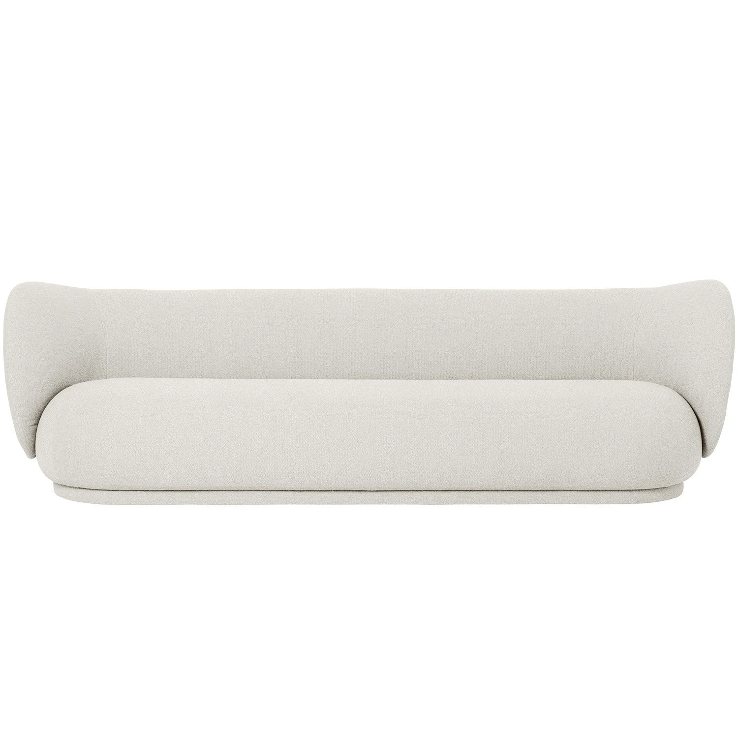 Ferm LIVING Rico Boucle 4-Sitzer-Sofa, Altweiß 1 Ferm LIVING Rico Boucle 4-Sitzer-Sofa, Altweiß
