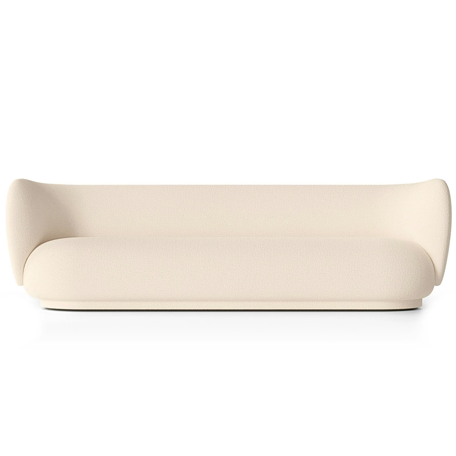 Ferm LIVING Rico Wool Boucle 4-Sitzer-Sofa, Altweiß 1 Ferm LIVING Rico Wool Boucle 4-Sitzer-Sofa, Altweiß