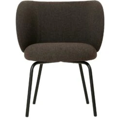 Ferm LIVING Rico Dining Hallingdal Stuhl, Dunkelgrau