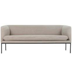 Ferm LIVING Turn Boucle 3-Sitzer-Sofa, Natur