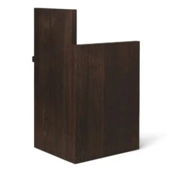 Ferm LIVING UTA Hocker / Beistelltisch Dunkel Geflecktes Kiefernholz -Gubi || Hay || &Tradition Verkäufe ferm living uta hocker beistelltisch dunkel geflecktes kiefernholz 1