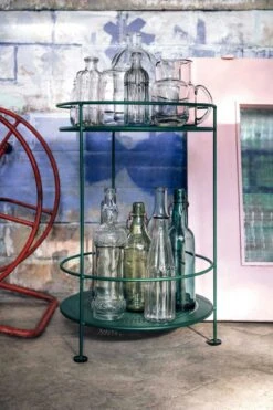 Guinguette Perforierter Beistelltisch, Ø40 Cm/ Antracit 6 Guinguette Perforierter Beistelltisch, Ø40 Cm/ Antracit -Gubi || Hay || &Tradition Verkäufe fermob guinguette beistelltisch auf rollen 40 cm 10 6