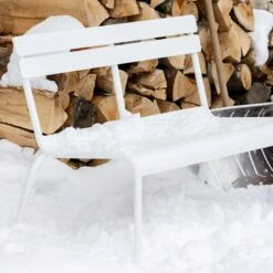 Luxembourg Bench 118 Cm, Cotton White 5 Luxembourg Bench 118 Cm, Cotton White -Gubi || Hay || &Tradition Verkäufe fermob luxembourg bank 118 linen 1 2