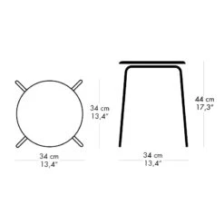 Fritz Hansen Dot Hocker, Schwarz 7 Fritz Hansen Dot Hocker, Schwarz -Gubi || Hay || &Tradition Verkäufe fritz hansen dot hocker 1 1