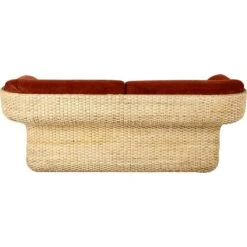 Gubi Basket 2-Sitzer-Sofa, Rattan / Belsuede Sp Fr 133 -Gubi || Hay || &Tradition Verkäufe gubi basket sofa 2 seater rattan belsuede sp fr 133 2