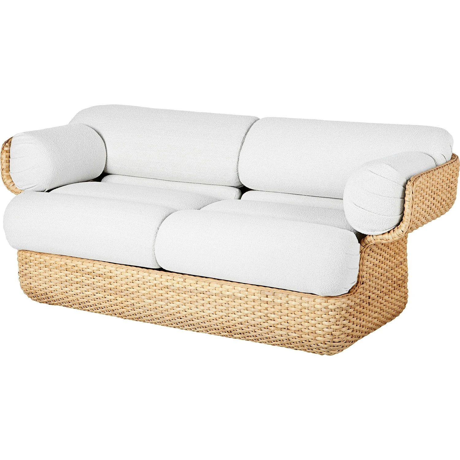 Gubi Basket 2-Sitzer-Sofa, Rattan / Lorkey 40 2 Gubi Basket 2-Sitzer-Sofa, Rattan / Lorkey 40 – Bild 2
