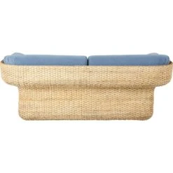 Gubi Basket 2-Sitzer-Sofa, Rattan / Sunday 002 -Gubi || Hay || &Tradition Verkäufe gubi basket sofa 2 seater rattan sunday 002 2